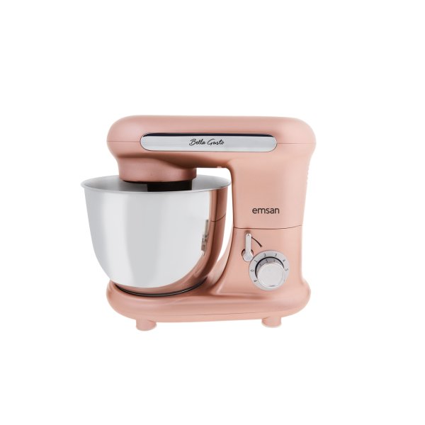 Emsan Bella Gusto Mini Golden Pink Stand Mikser Mutfak Şefi 800W 3,5 Lt