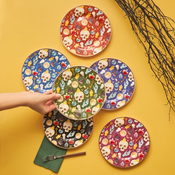 Karaca Skull 6 Kişilik Pasta Takımı