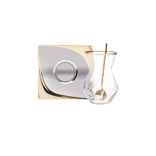 Karaca Gold Diamond 18 Parça Çay Seti