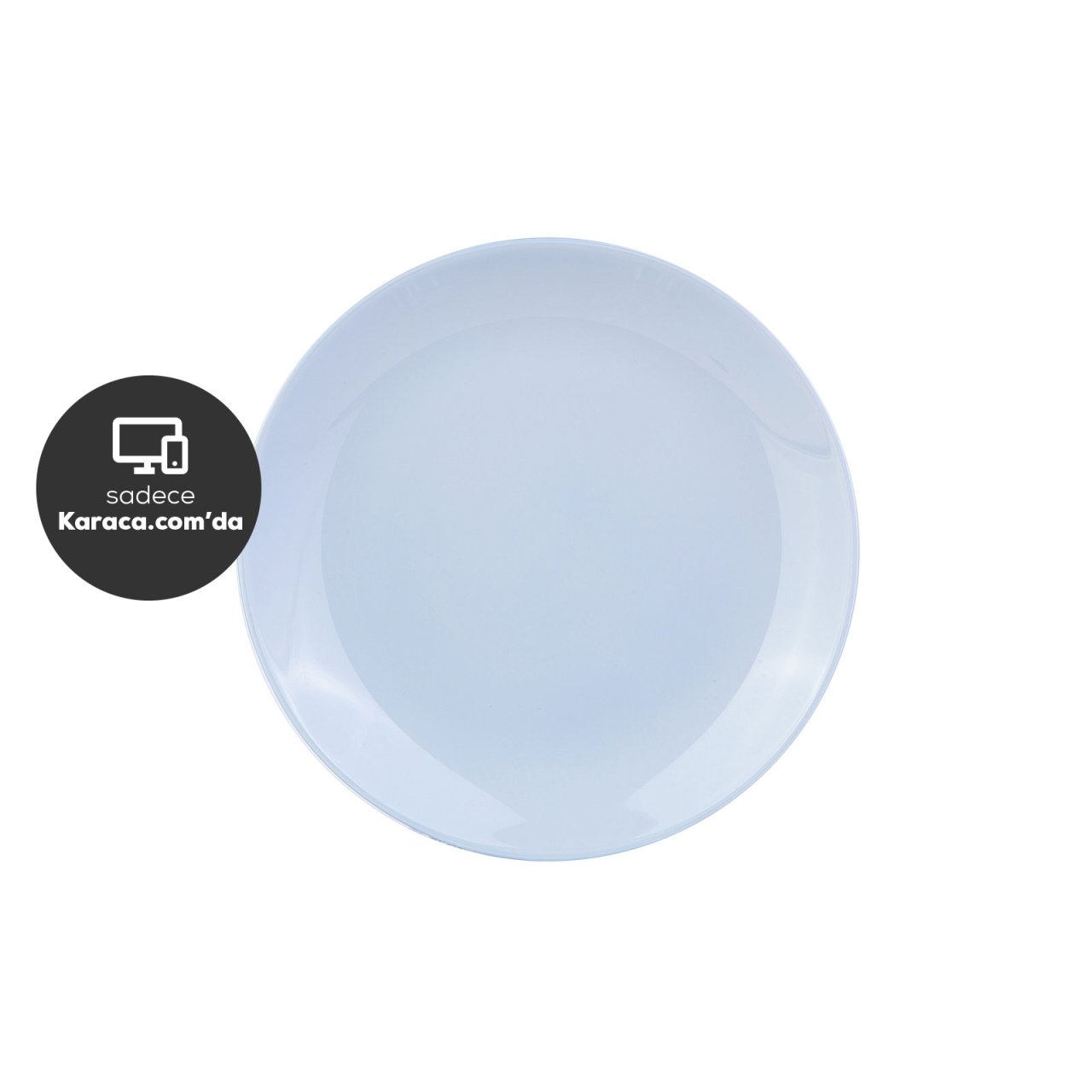 Karaca Grey Swan Pasta Tabağı  19 Cm