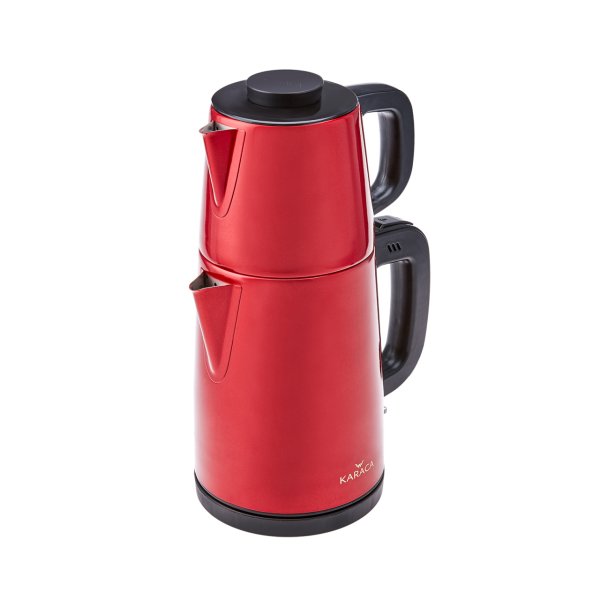 Karaca Tea Break Çay Makinesi Rouge Red