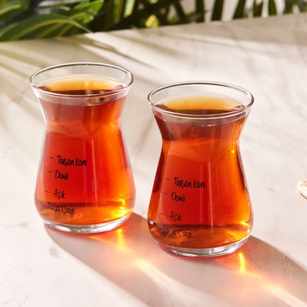 Karaca Tea Style 6lı Çay Bardağı