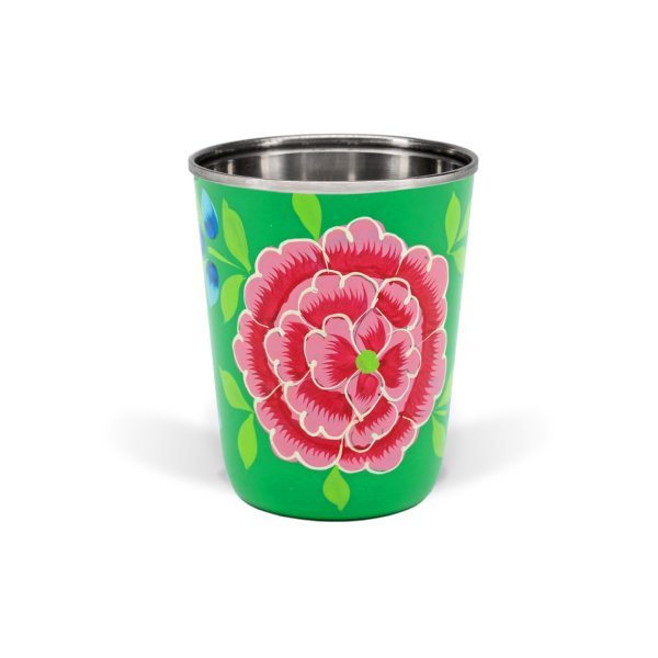 3rd Culture Turkuaz Blossom Küçük Bardak