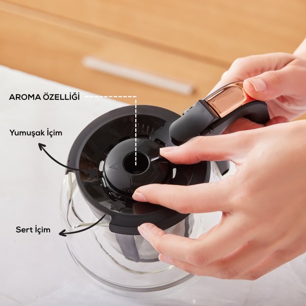 Karaca Hatır Plus Mod 5 in 1 Kahve Ve Çay Makinesi Kırmızı