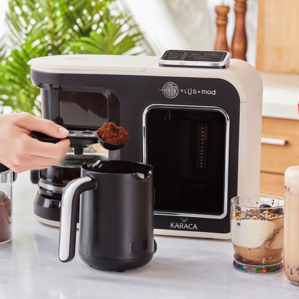 Karaca Hatır Plus Mod 5 in 1 Kahve Ve Çay Makinesi Krem