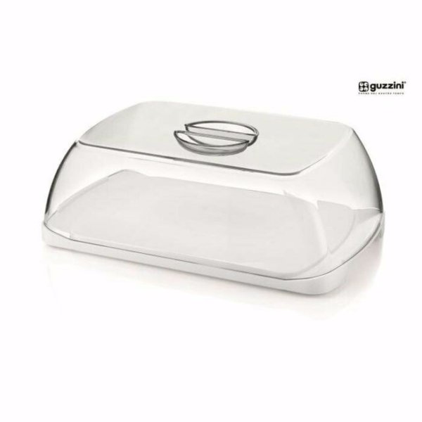 Guzzini Portaformaggio Gri Tereyağ Kabı