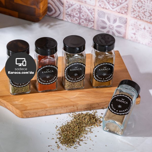 Karaca Herbal 5 Parça Baharatlık/Baharat Takımı