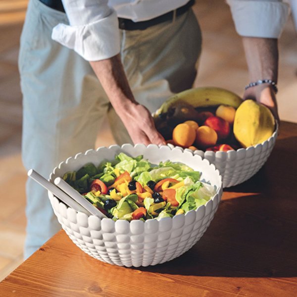 Guzzini Tiffany L Bowl Kase Krem
