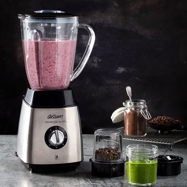AR1056 Maxiblend Glass Sürahi Blender - Paslanmaz Çelik