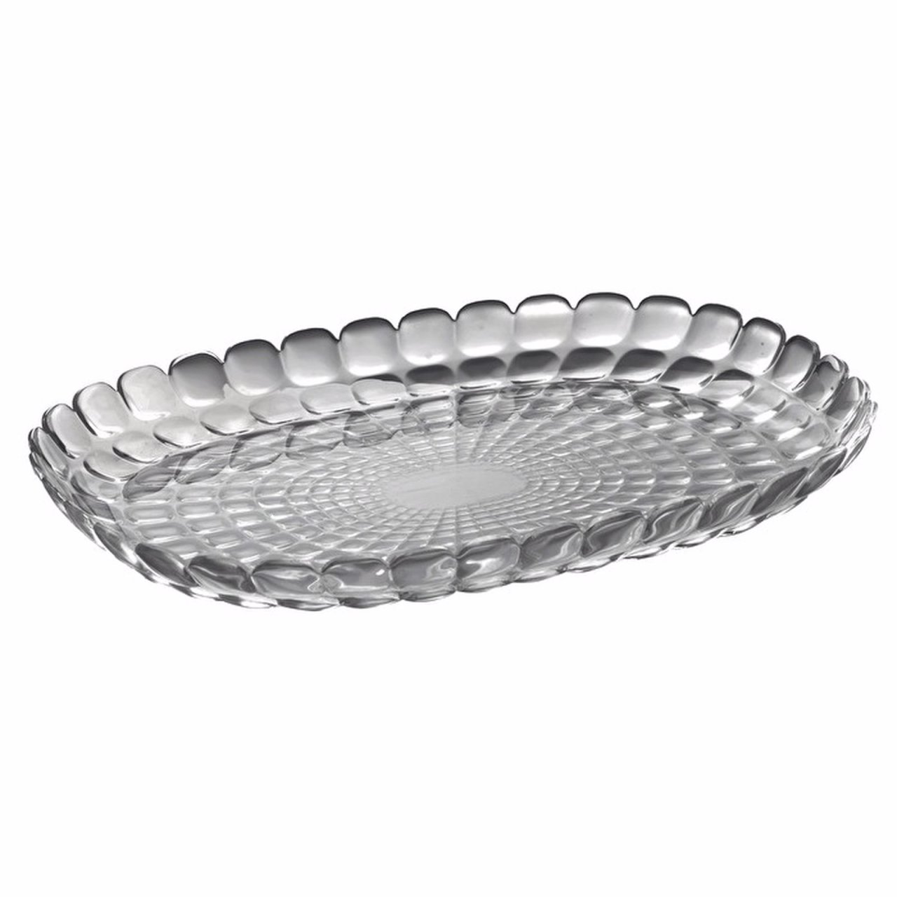 Guzzini Tiffany L Kayık Tabak Siyah