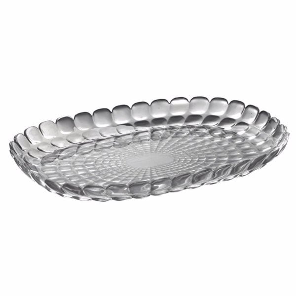 Guzzini Tiffany L Kayık Tabak Siyah
