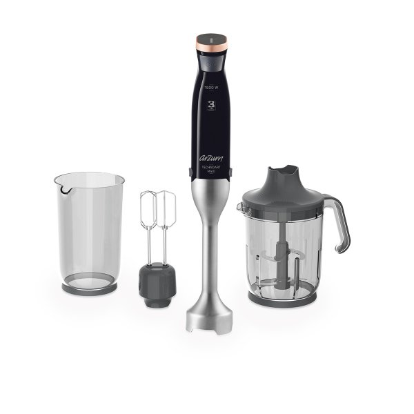 AR1065 Technoart Maxi El Blender Seti - Siyah
