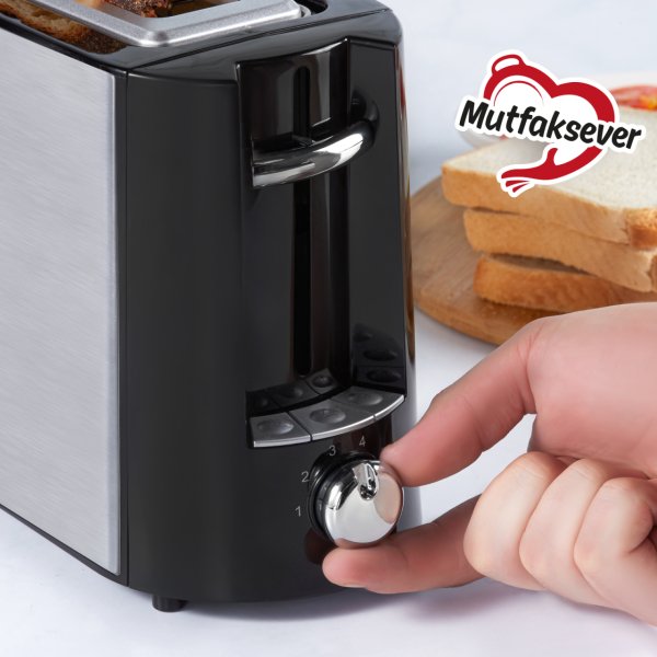 Karaca Mutfaksever Inox XXL Uzun Dilim Ekmek Kızartma Makinesi