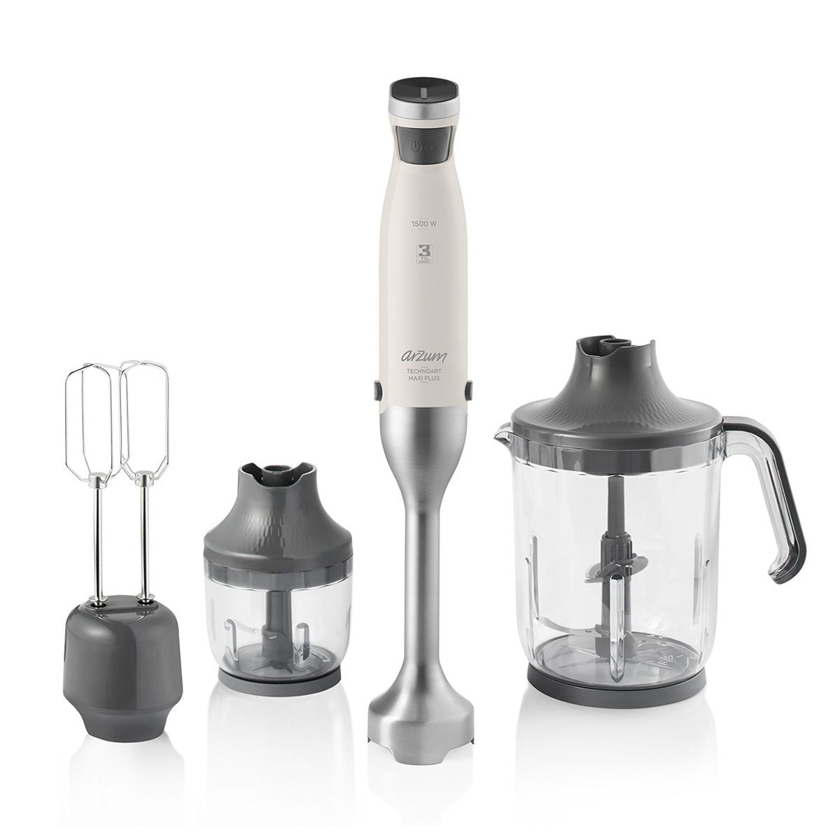 AR1070 Technoart Maxi Plus Blender Set - Krem