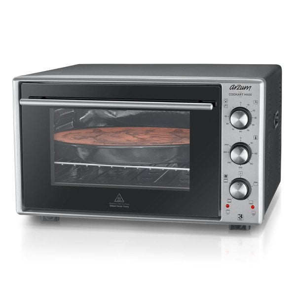 AR2002 Cookart Maxi 50 Lt Çift Camlı Fırın - Inox