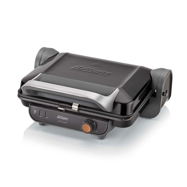 AR2005 Eco Panini Izgara Ve Tost Makinesi - Siyah