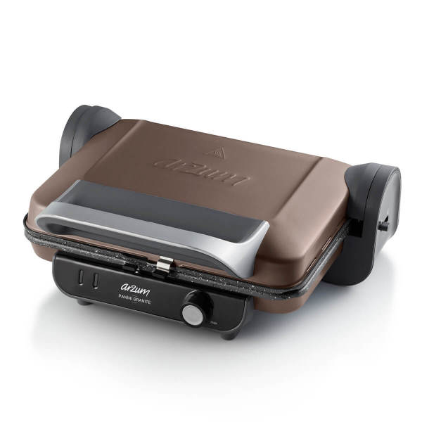 AR2006-T Panini Granite Izgara Ve Tost Makinesi - Toprak