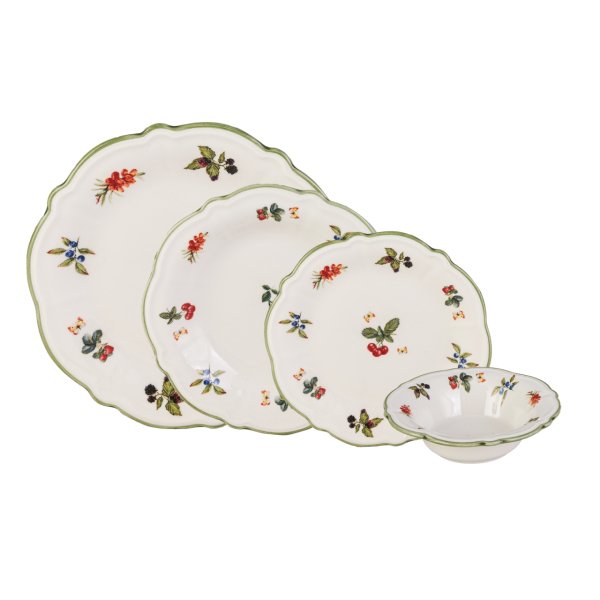 Jumbo Majestic 24 Parça 6 Kişilik Yemek Takımı Green