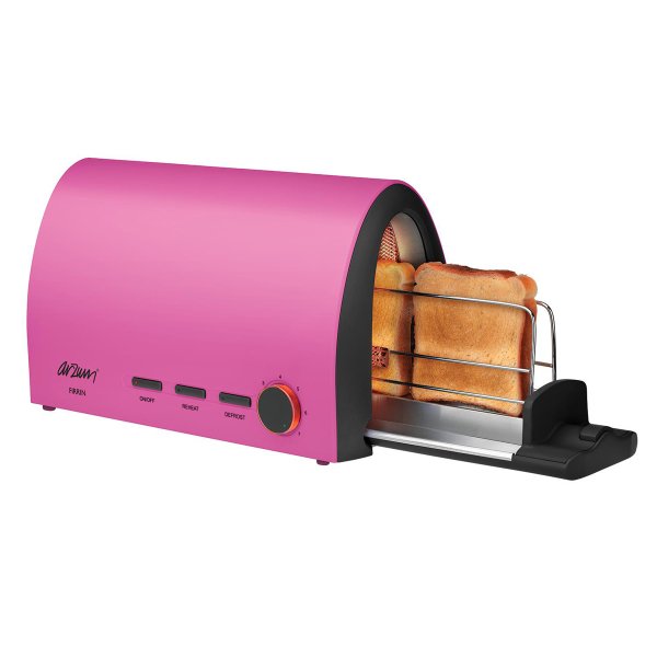 AR232 Fırrın Ekmek Kızartma Makinesi - Pembe