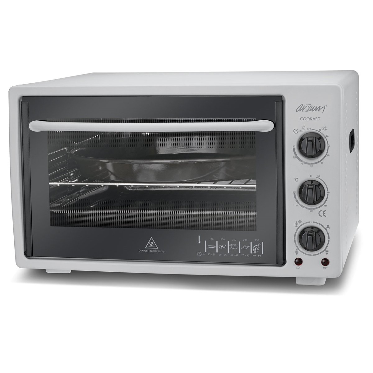 AR253 Cookart Midi Fırın - Beyaz
