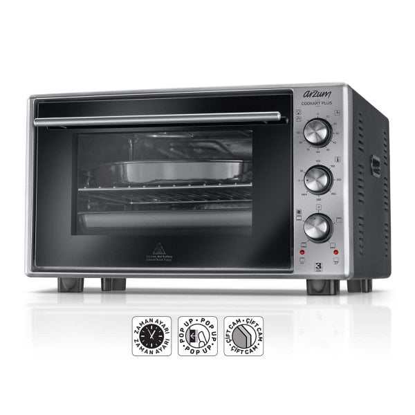 AR293 Cookart Plus Midi Fırın - Inox