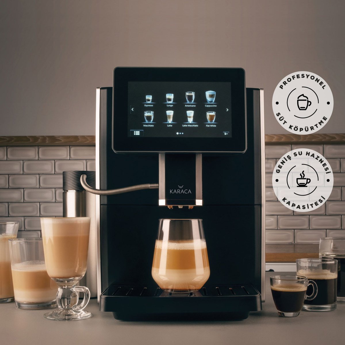 Karaca Coffee Art Tam Otomatik Espresso Capuccino Kahve Makinesi