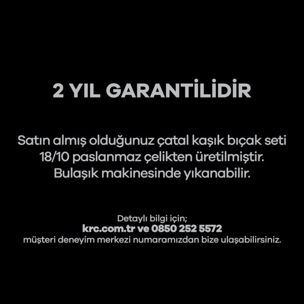 Karaca 84 Parça Diamond Platin Elg Kutulu Çatal Kaşık Bıçak Takımı