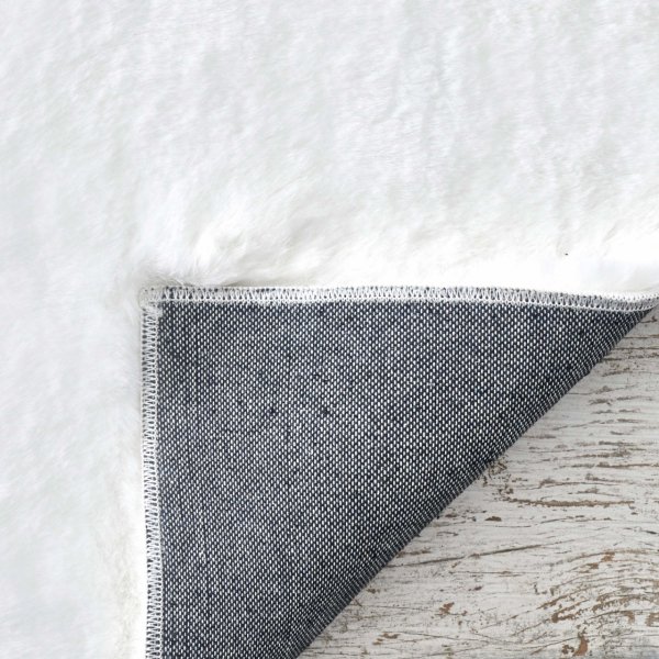 Kaşmir Halı 7/24 Cosy Beyaz 80x150 cm