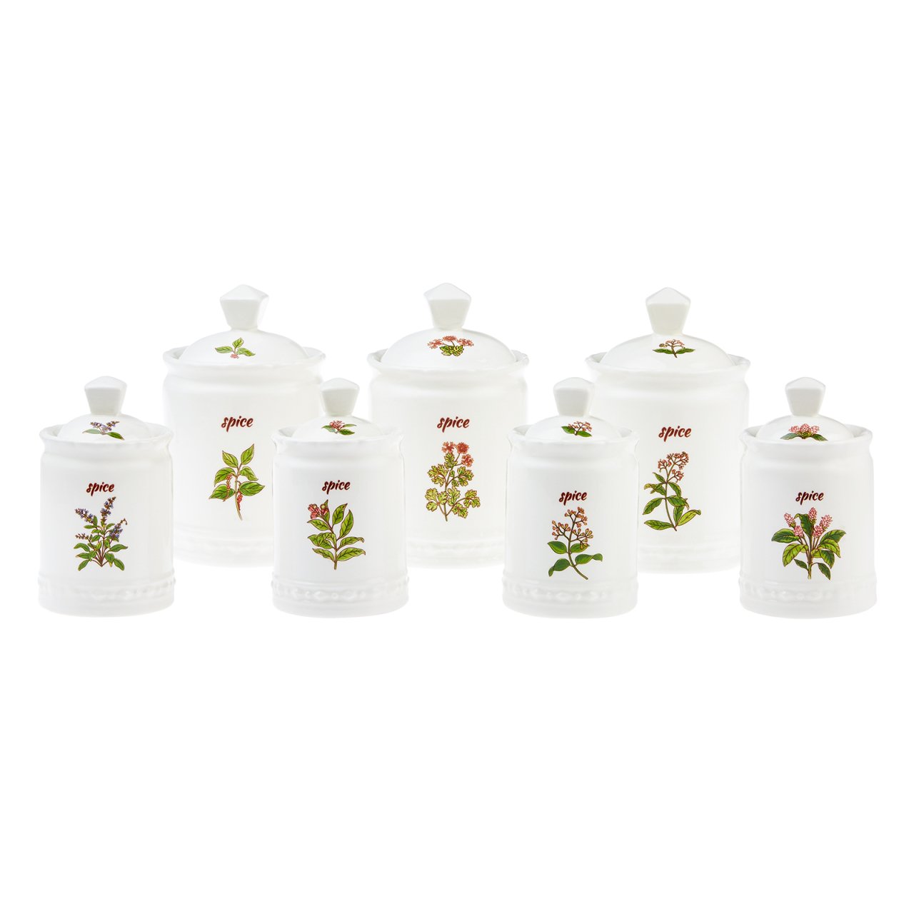 Karaca Woodland 7 Parça Baharat Takımı