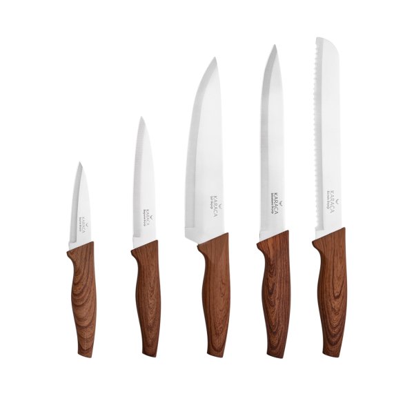 Karaca Woody Soft 6 Parça Bıçak Seti
