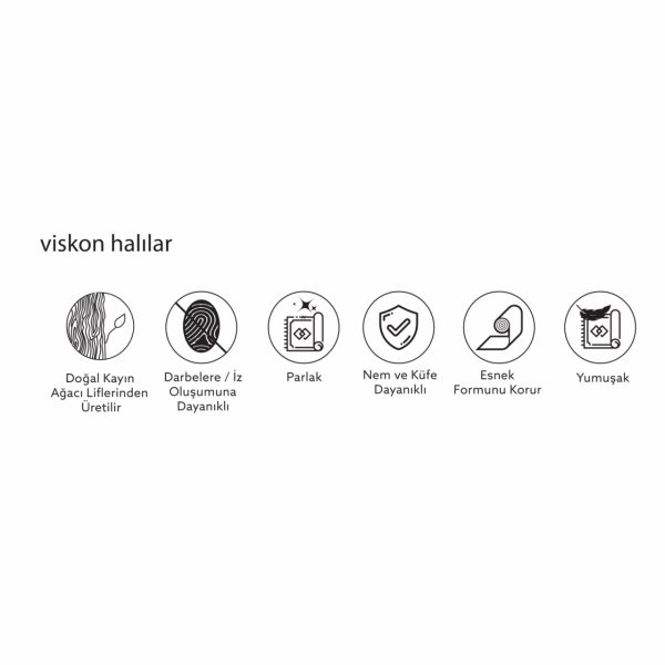 Kaşmir Halı Viskon Elegance Diamond 160x230 cm