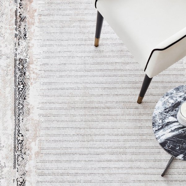 Kaşmir Halı Viskon Elegance Silver 200x290cm