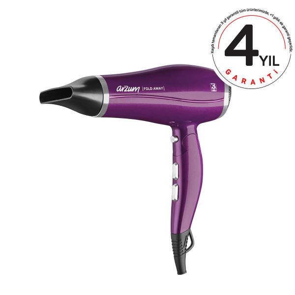 AR5046 Fold Away Saç Kurutma Makinesi - Mürdüm
