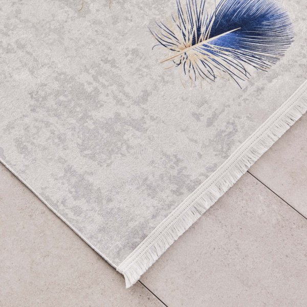Kaşmir Halı Dekoratif Art Mutfak Feather 120x180 cm