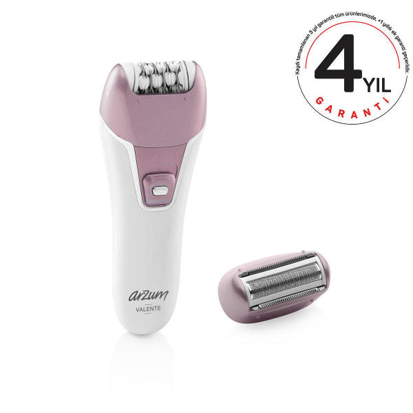 AR5059 Valente Şarjlı Epilasyon Cihazı - Beyaz