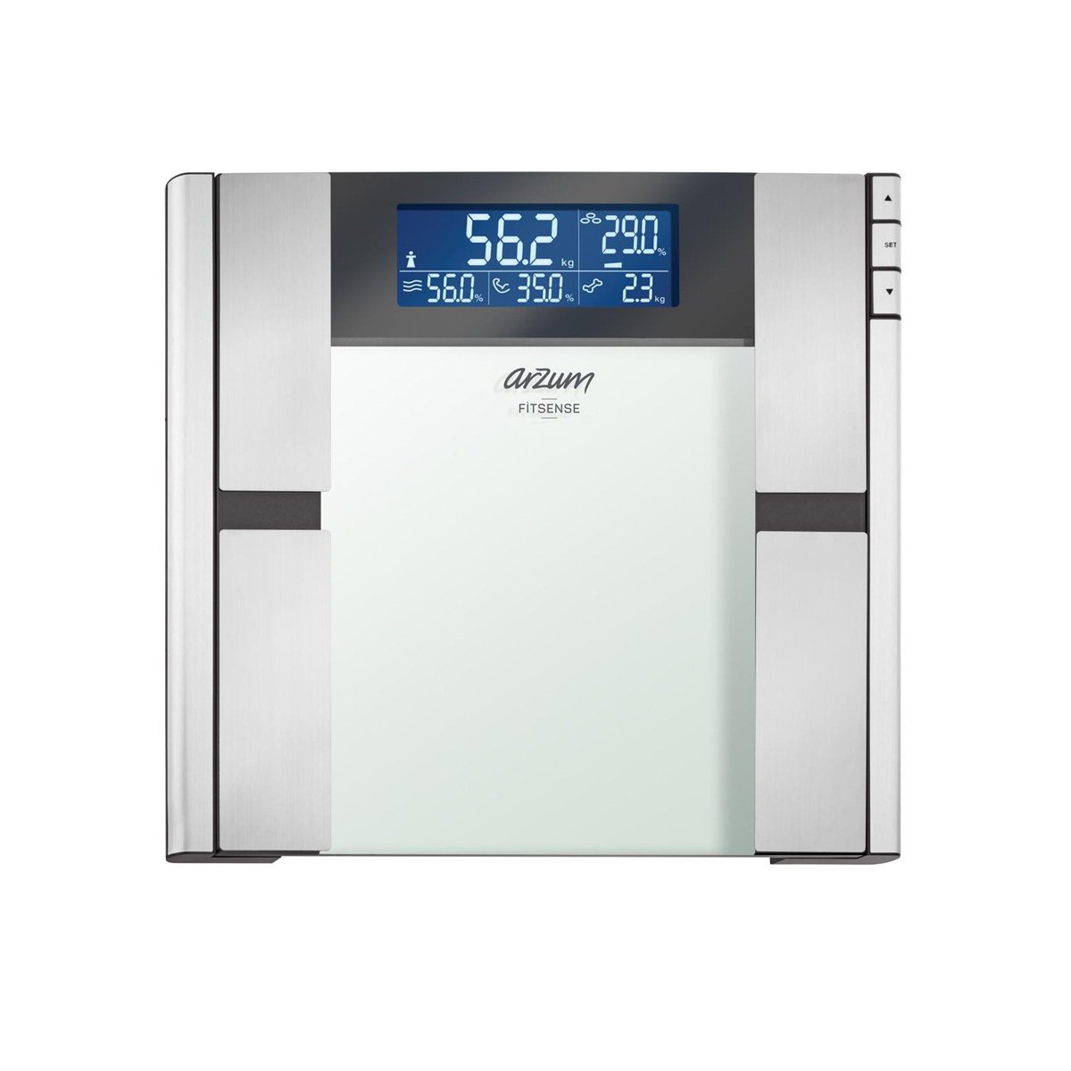AR553 Fitsense Vücut Analiz Baskülü - Gümüş