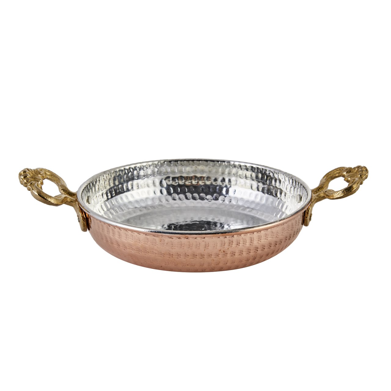 Karaca Antik Bakır Sahan 18 cm