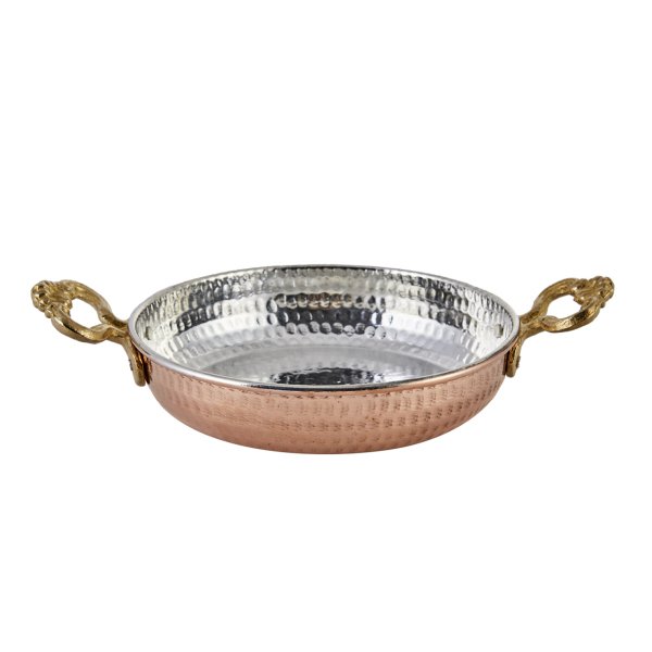 Karaca Antik Bakır Sahan 18 cm