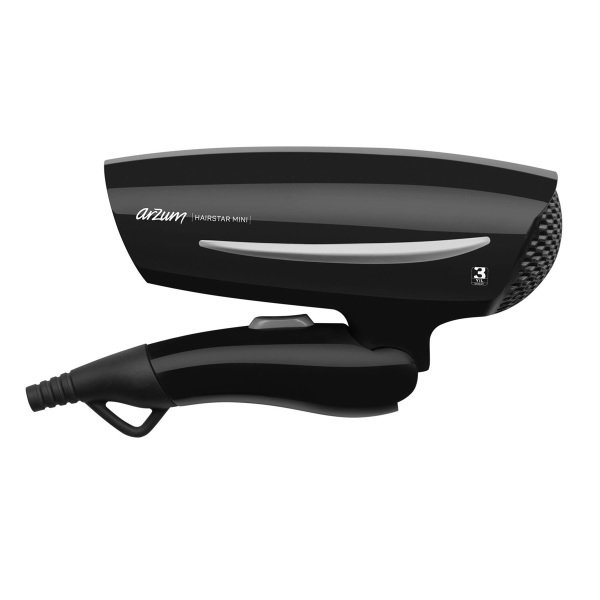 AR578 Hairstar Mini Saç Kurutma Makinesi - Siyah
