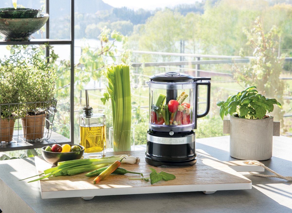 Kitchenaid 5kfc0516 Onyx Black 1.19 lt Mutfak Robotu