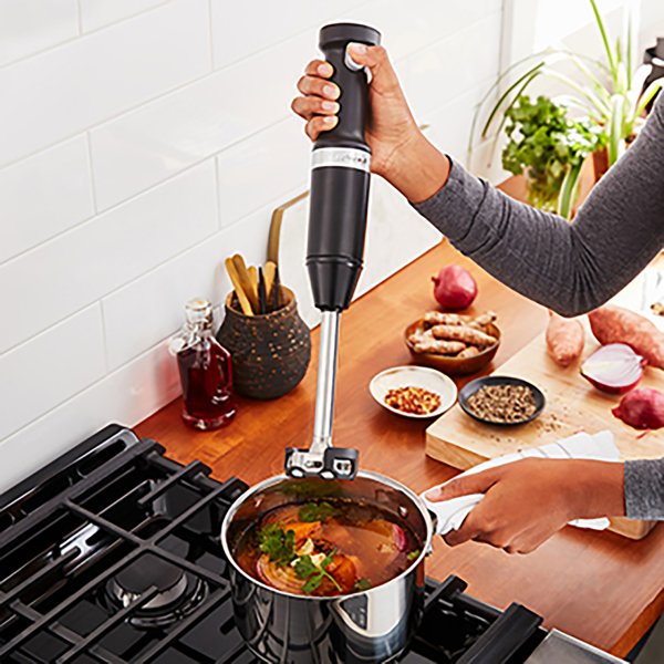 KitchenAid Kablosuz El Blender P2 5KHBBV53EBM Siyah