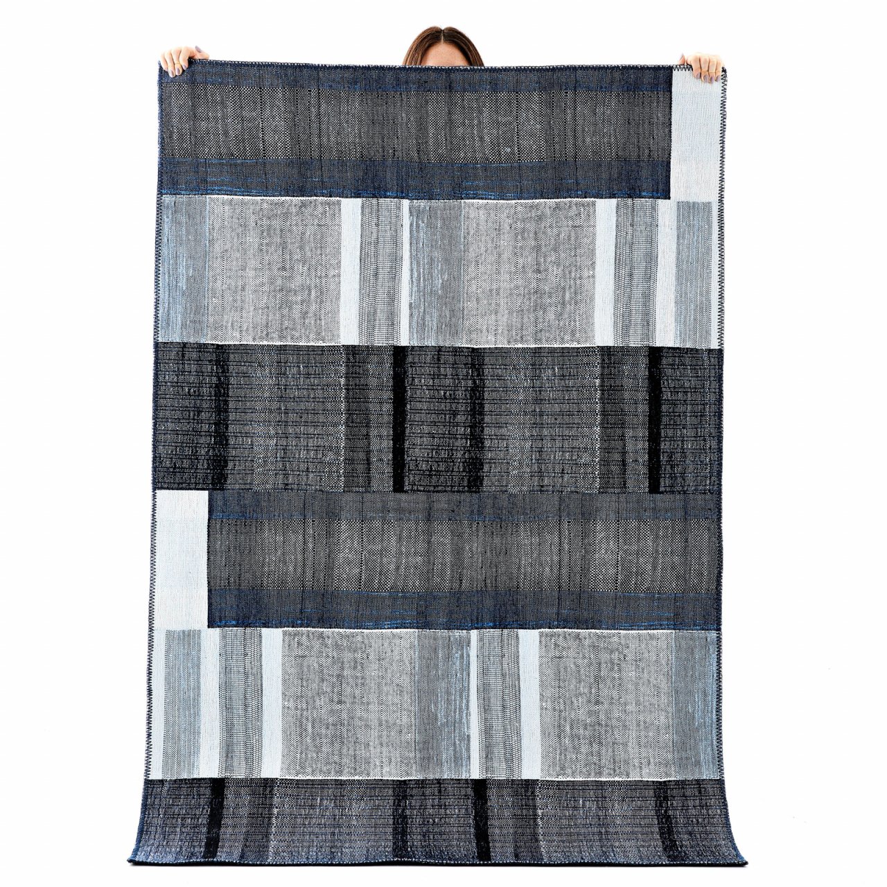 Kaşmir Halı Dekoratif Art Trend Deep Blue 120x180 cm