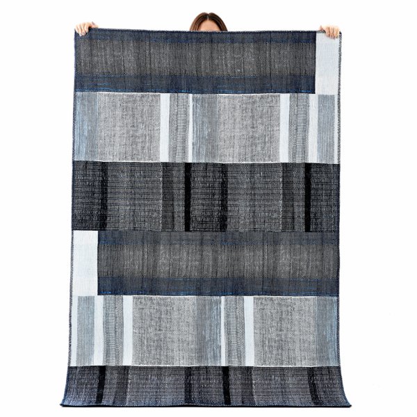 Kaşmir Halı Dekoratif Art Trend Deep Blue 120x180 cm