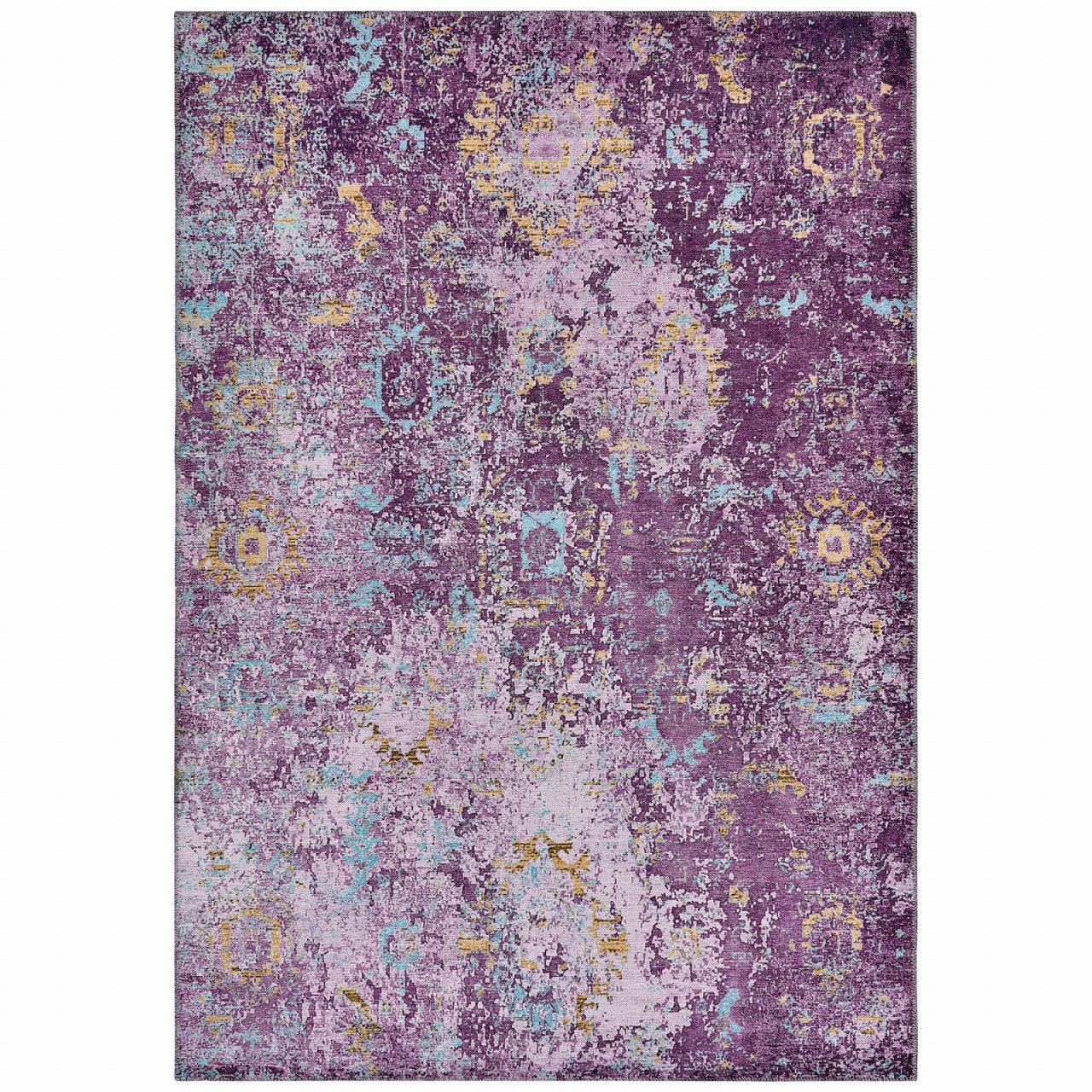 Kaşmir Halı Dekoratif Art Trend Lilac 80x150 cm