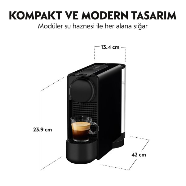 Nespresso C45 Essenza Plus Black