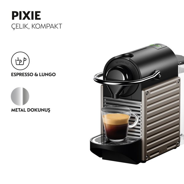 Nespresso C 61 Pixie Titan Kahve Makinesi