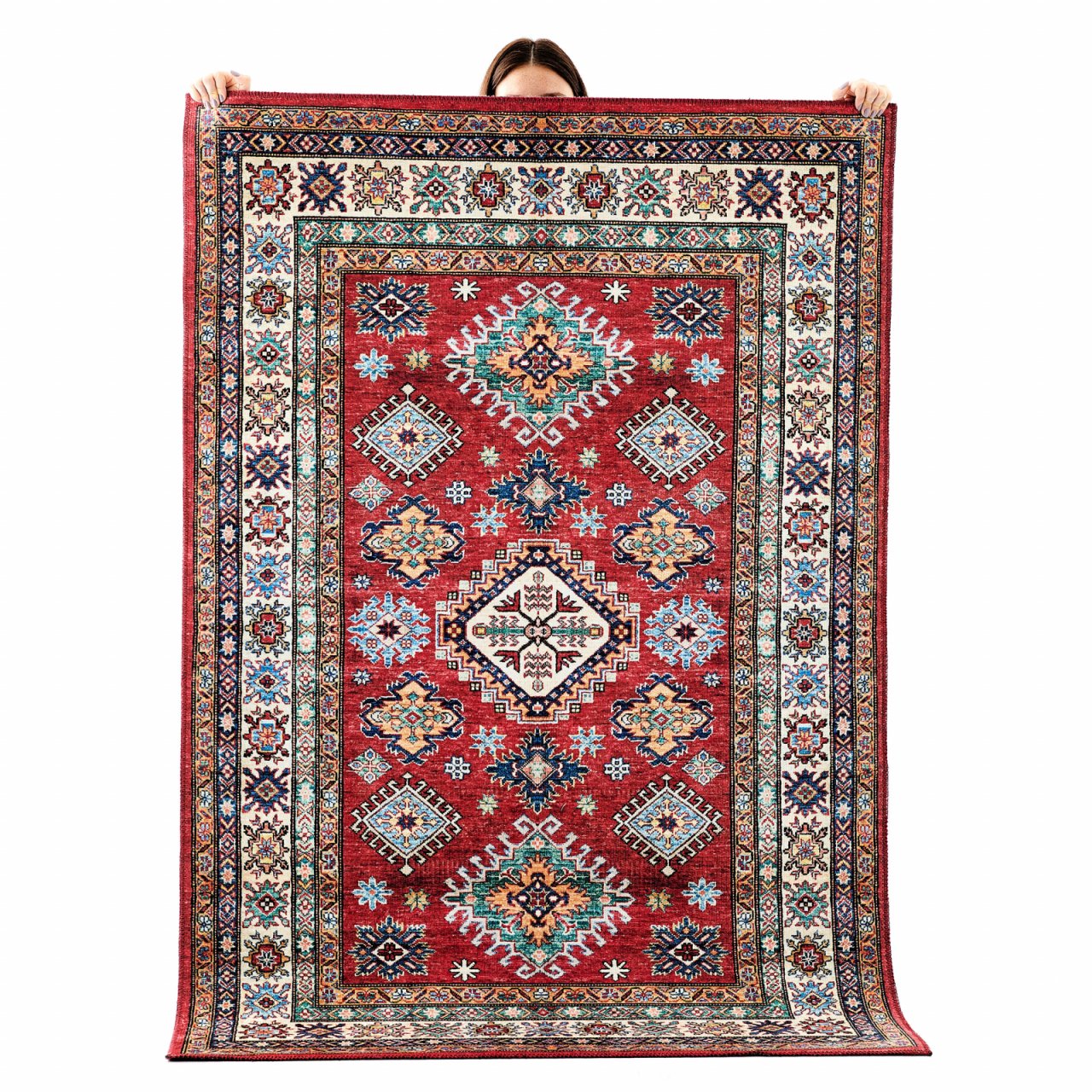 Kaşmir Halı Dekoratif Art Türkmen Taşkent 120x180 cm