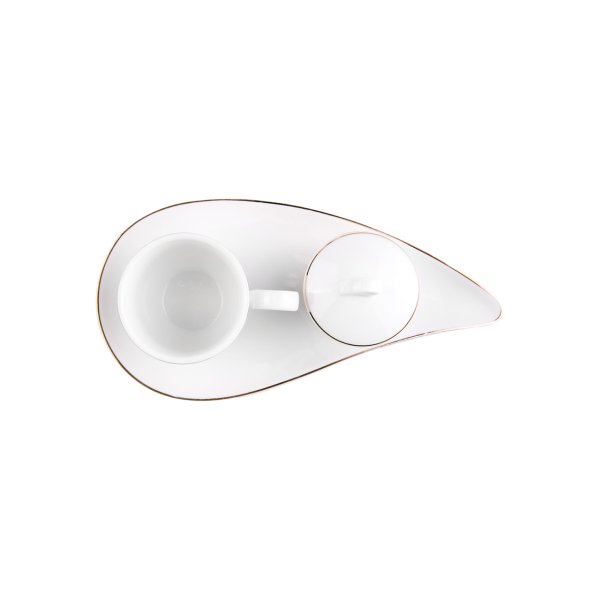 Karaca Leaf 2 Kişilik Kahve Fincanı Takımı 70 ml
