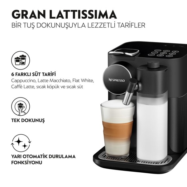 Nespresso Gran Lattissima F531 Black