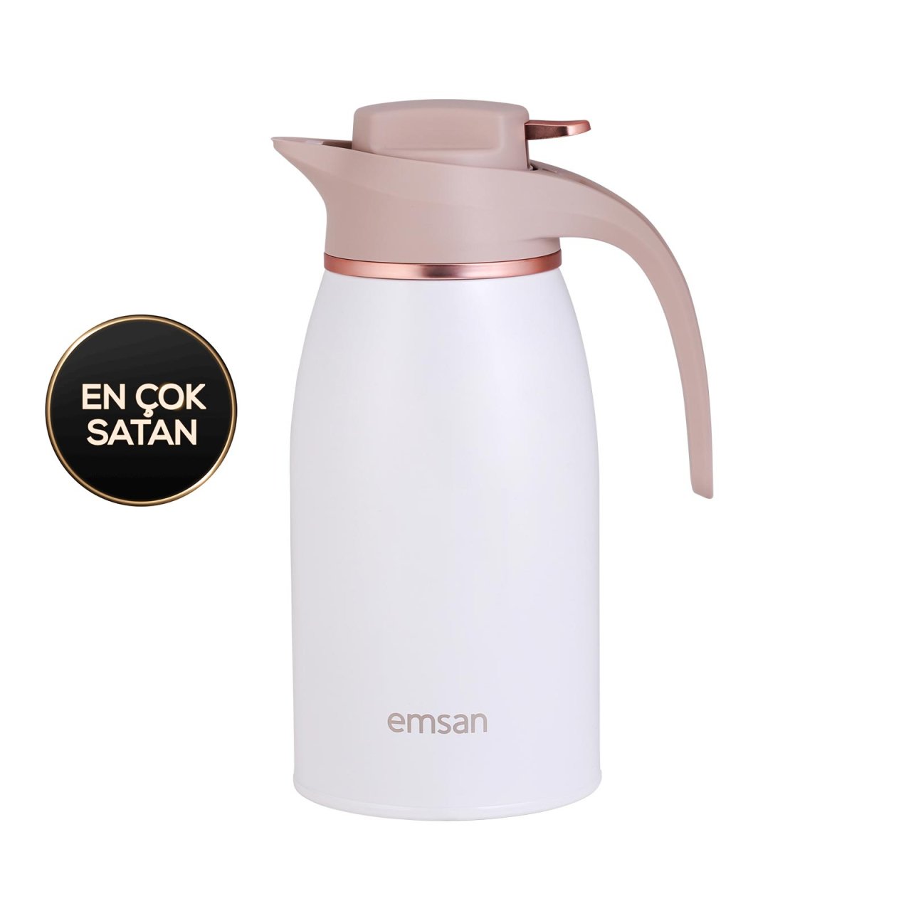 Emsan Gama Beyaz Termos 2 Litre